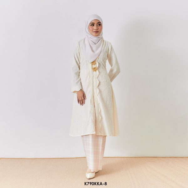 Kebarung Anggerik in Off White (K790KKA-8)