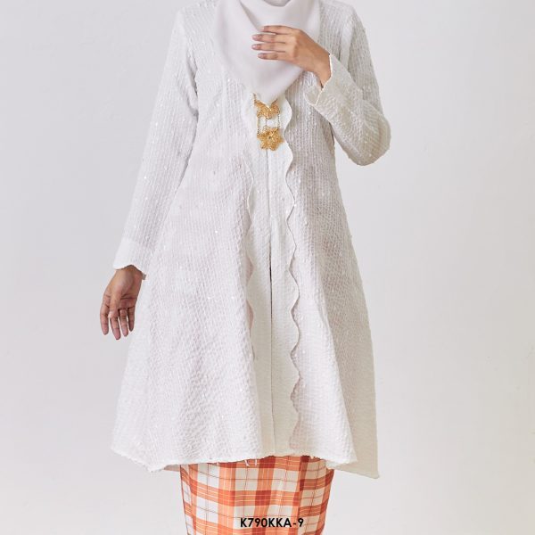 Kebarung Anggerik in Pure White (K790KKA-9) - Image 3