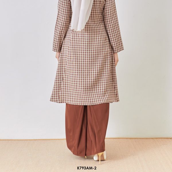 Ameera Kurung in Dark Brown (K793AM-2) - Image 3