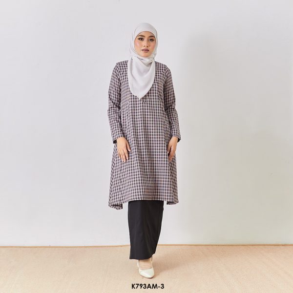 Ameera Kurung in Black (K793AM-3)