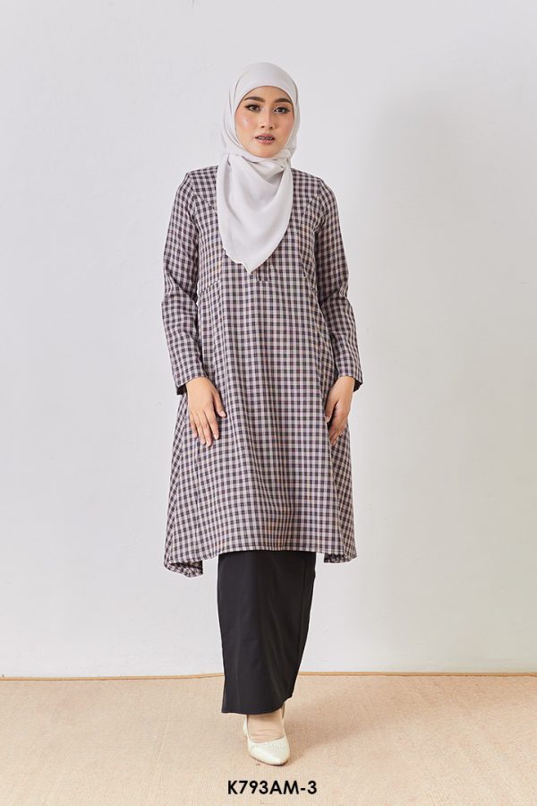 Ameera Kurung in Black (K793AM-3)