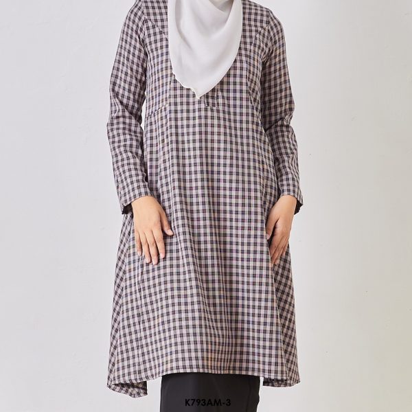Ameera Kurung in Black (K793AM-3) - Image 4
