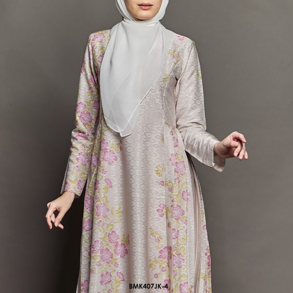 Juliana Kurung Batiq Mia in Cream (BMK407JK-4) - Image 3