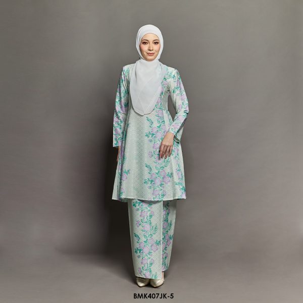 Juliana Kurung Batiq Mia in Mint Green (BMK407JK-5)