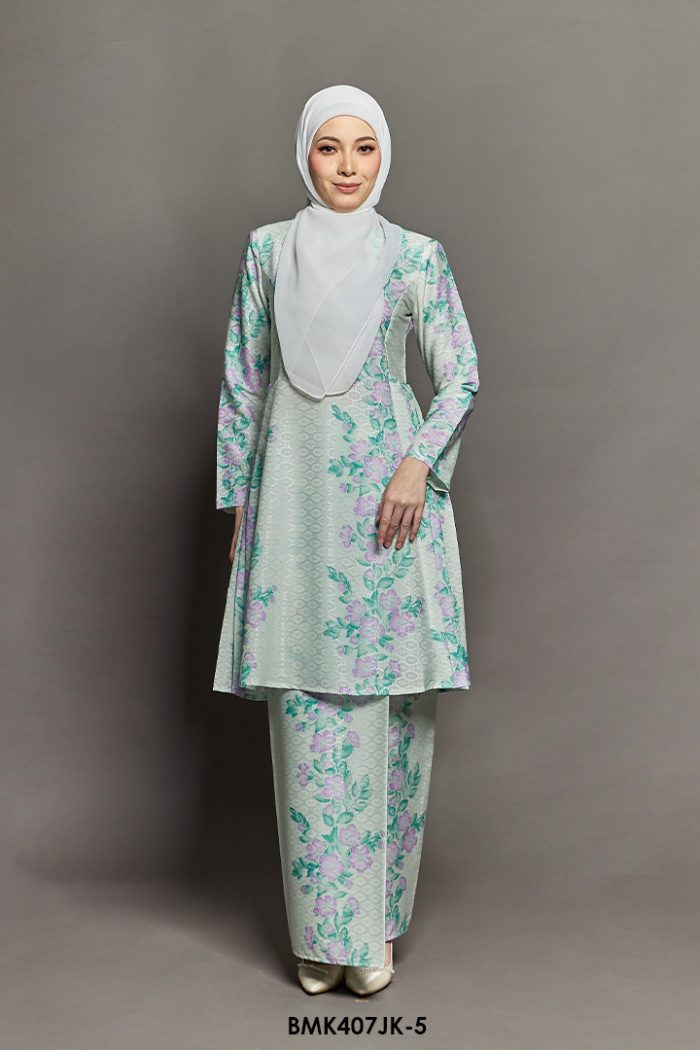 Juliana Kurung Batiq Mia in Mint Green (BMK407JK-5)