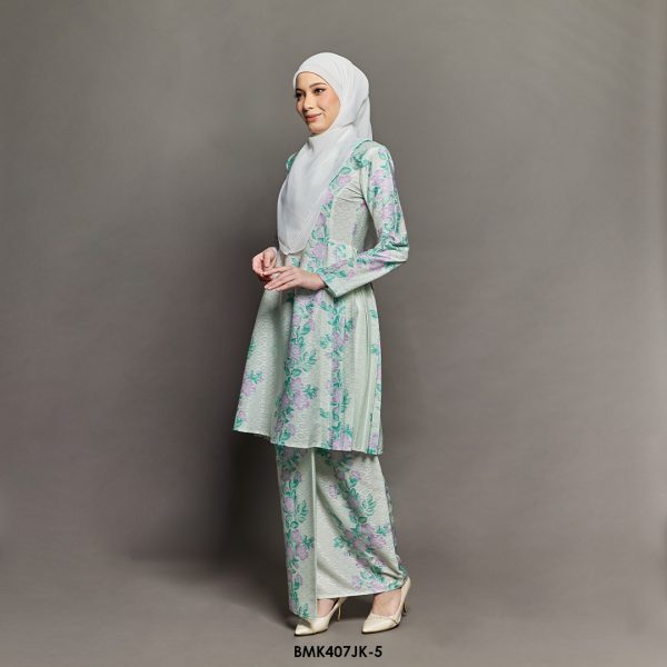 Juliana Kurung Batiq Mia in Mint Green (BMK407JK-5) - Image 2