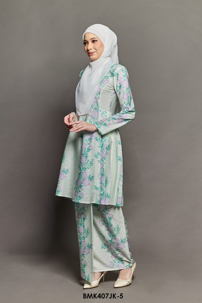 Juliana Kurung Batiq Mia in Mint Green (BMK407JK-5)