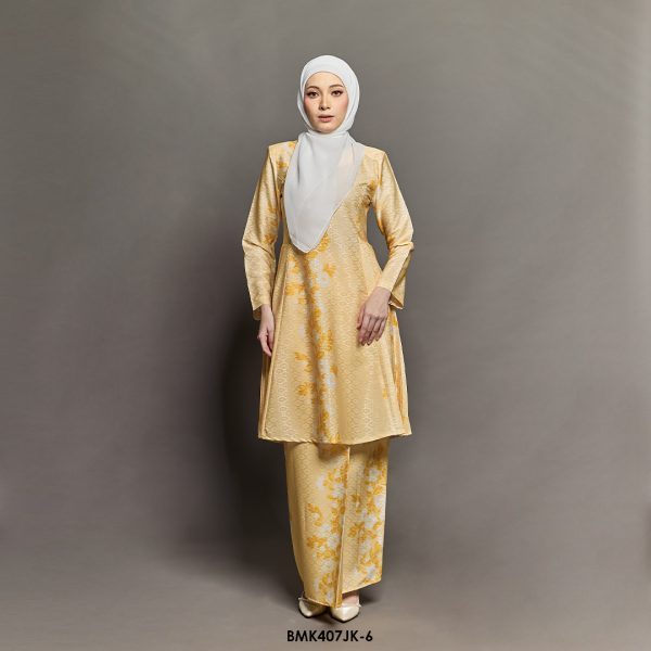 Juliana Kurung Batiq Mia in Custard (BMK407JK-6)