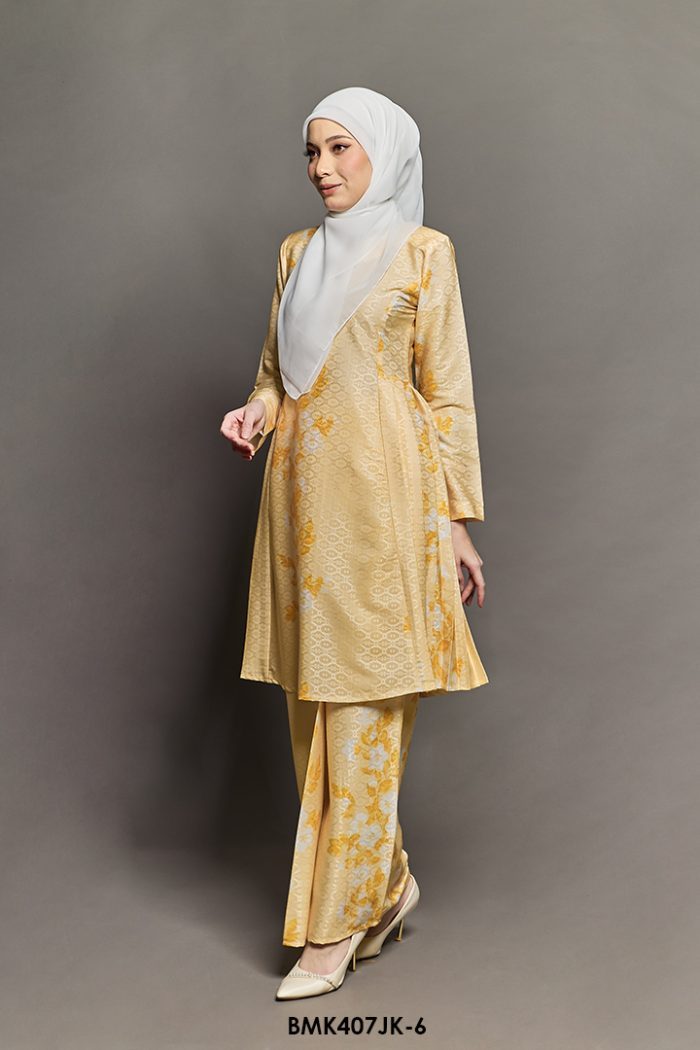Juliana Kurung Batiq Mia in Custard (BMK407JK-6)