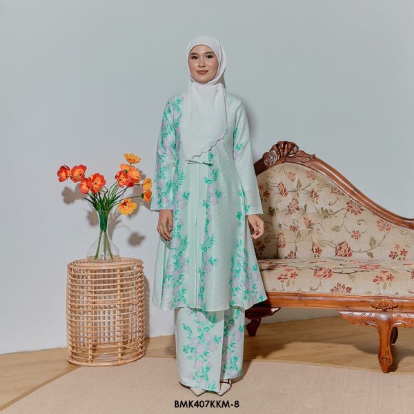 Kebarung Batiq Mia 3.0 Ribbon in Mint Green (BMK407KKM-8)