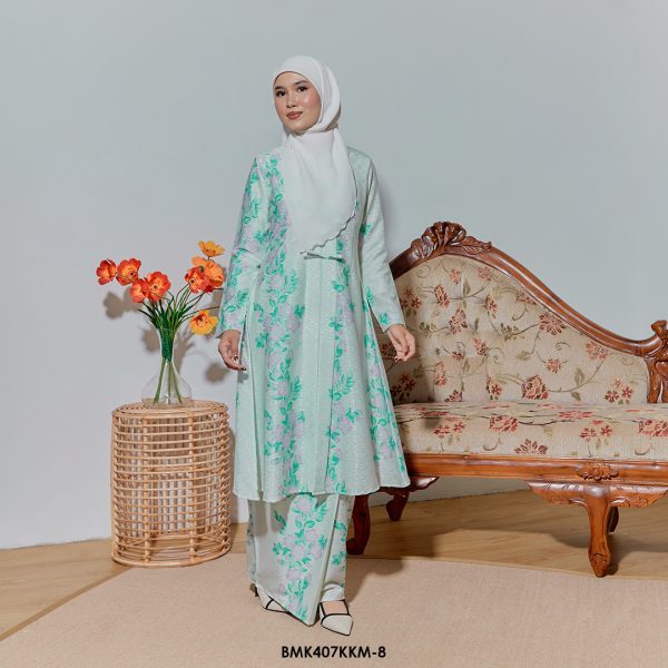 Kebarung Batiq Mia 3.0 Ribbon in Mint Green (BMK407KKM-8) - Image 2