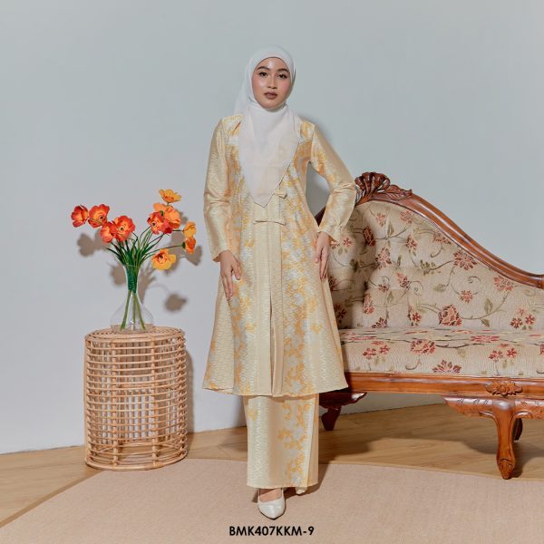 Kebarung Batiq Mia 3.0 Ribbon in Custard (BMK407KKM-9)