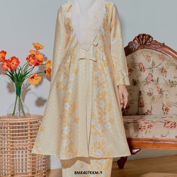 Kebarung Batiq Mia 3.0 Ribbon in Custard (BMK407KKM-9) - Image 3