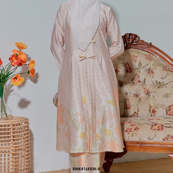 Kebarung Batiq Mia 3.0 Ribbon in Pastel Orange (BMK416KKM-8) - Image 3