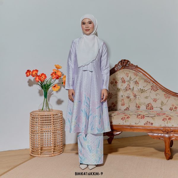 Kebarung Batiq Mia 3.0 Ribbon in Light Purple (BMK416KKM-9)