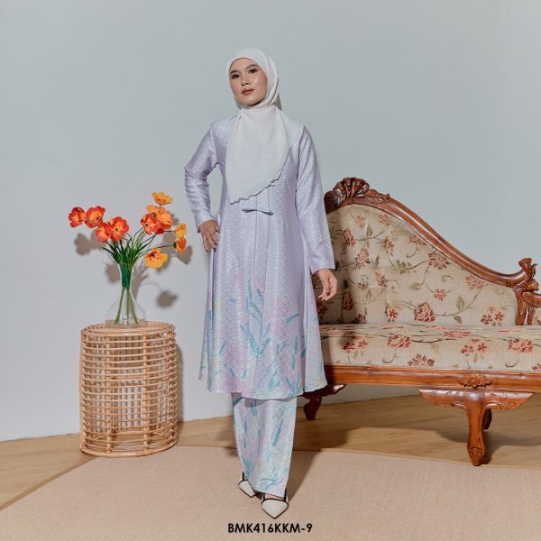 Kebarung Batiq Mia 3.0 Ribbon in Light Purple (BMK416KKM-9) - Image 2