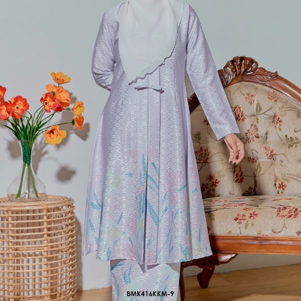 Kebarung Batiq Mia 3.0 Ribbon in Light Purple (BMK416KKM-9) - Image 3