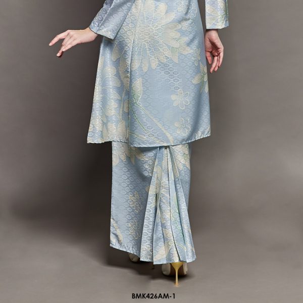 Ameera Kurung in Baby Blue (BMK426AM-1) - Image 4