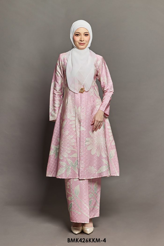 Kebarung Kalthom Batiq Mia in Baby Pink (BMK426KKM-4)