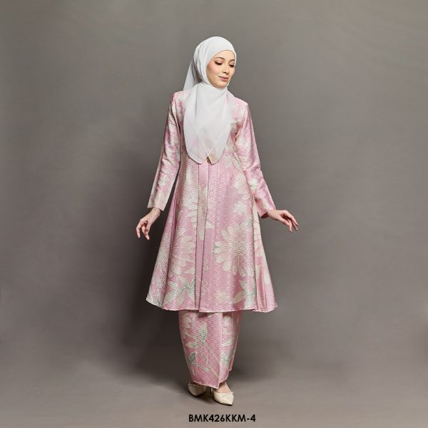 Kebarung Kalthom Batiq Mia in Baby Pink (BMK426KKM-4) - Image 2