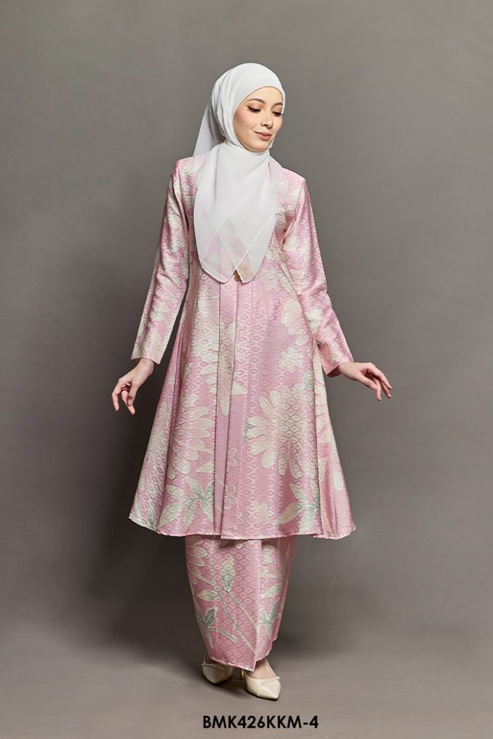 Kebarung Kalthom Batiq Mia in Baby Pink (BMK426KKM-4)