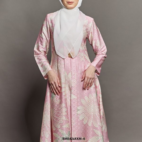 Kebarung Kalthom Batiq Mia in Baby Pink (BMK426KKM-4) - Image 3