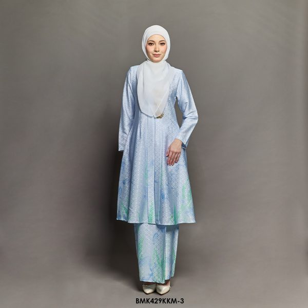 Kebarung Kalthom Batiq Mia in Soft Blue (BMK429KKM-3)