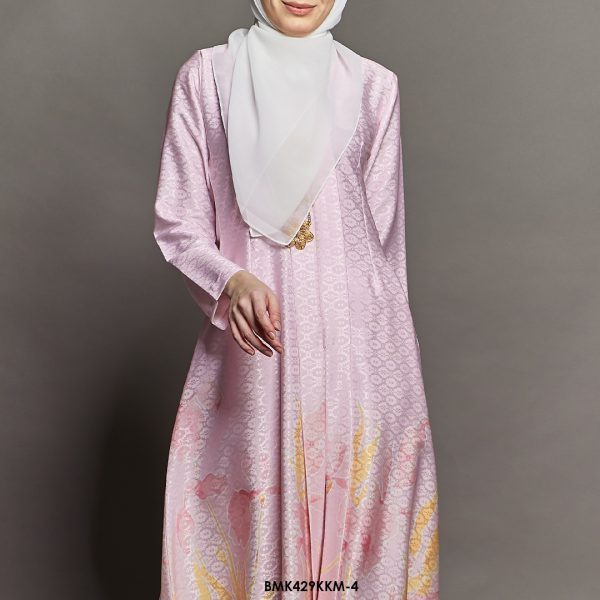 Kebarung Kalthom Batiq Mia in Soft Pink (BMK429KKM-4) - Image 3