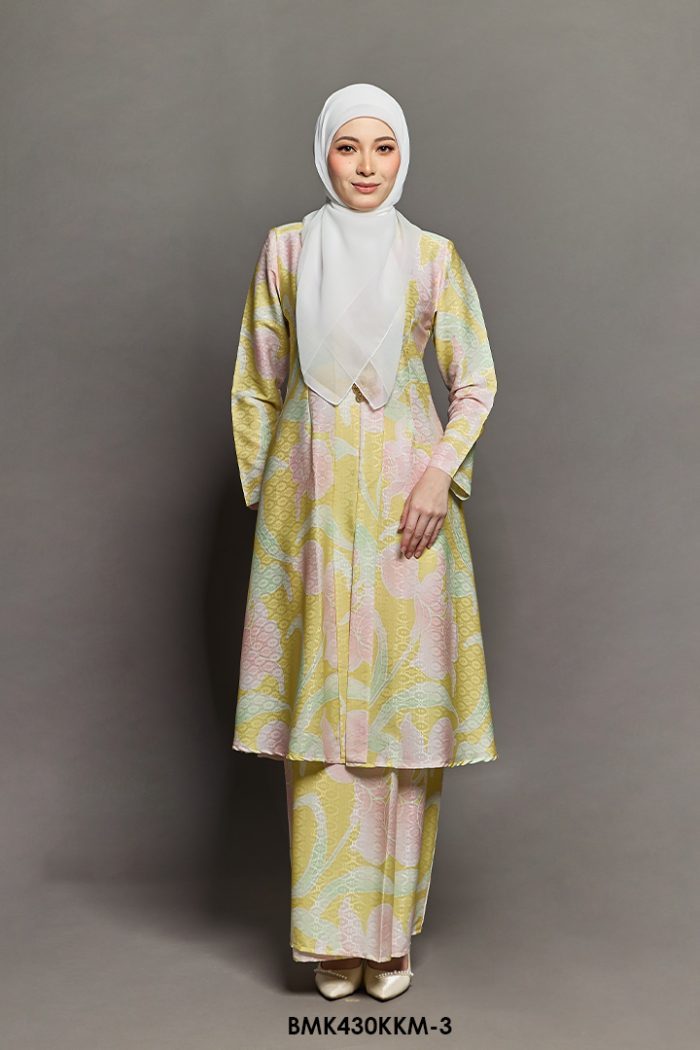 Kebarung Kalthom Batiq Mia in Lemon (BMK430KKM-3)