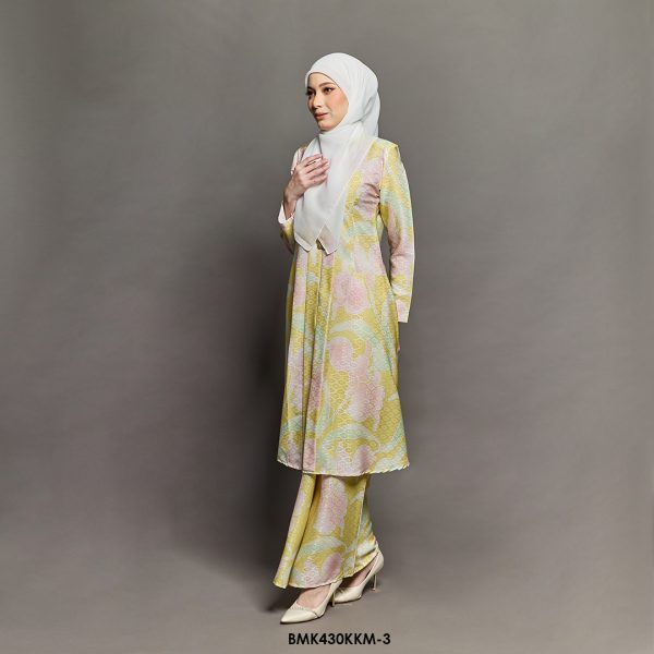 Kebarung Kalthom Batiq Mia in Lemon (BMK430KKM-3) - Image 2
