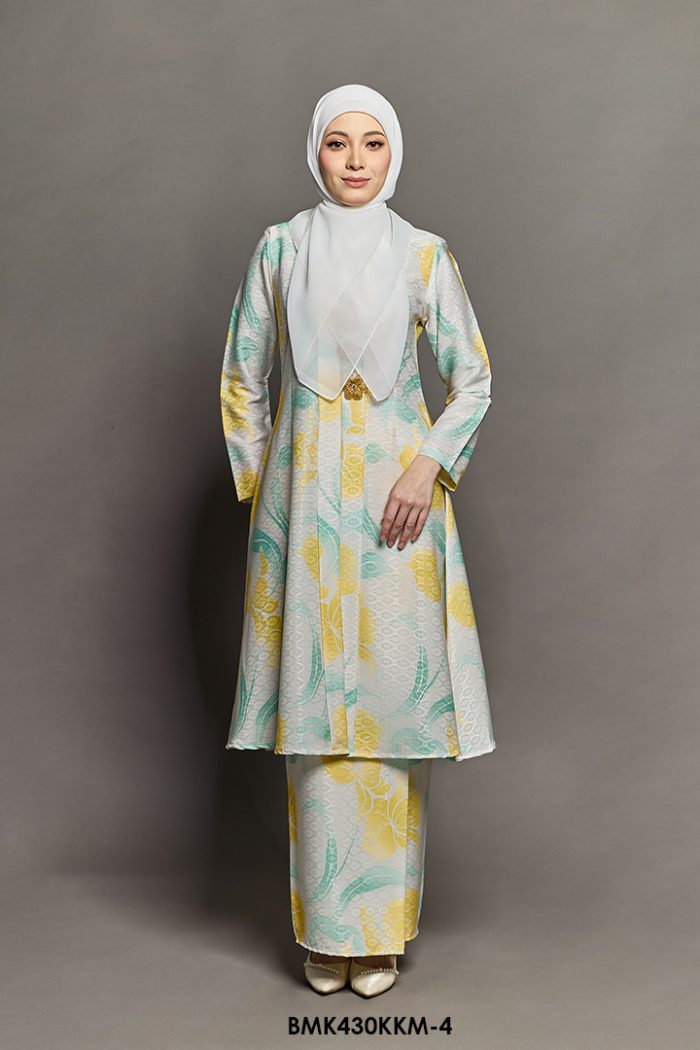 Kebarung Kalthom Batiq Mia in Cream (BMK430KKM-4)