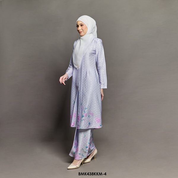 Kebarung Kalthom Batiq Mia in Pure White (BMK438KKM-4) - Image 2