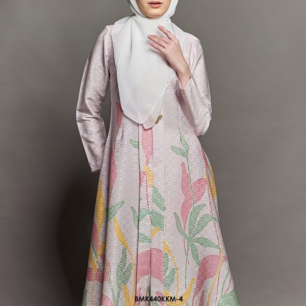 Kebarung Kalthom Batiq Mia in Light Pink (BMK440KKM-4) - Image 3