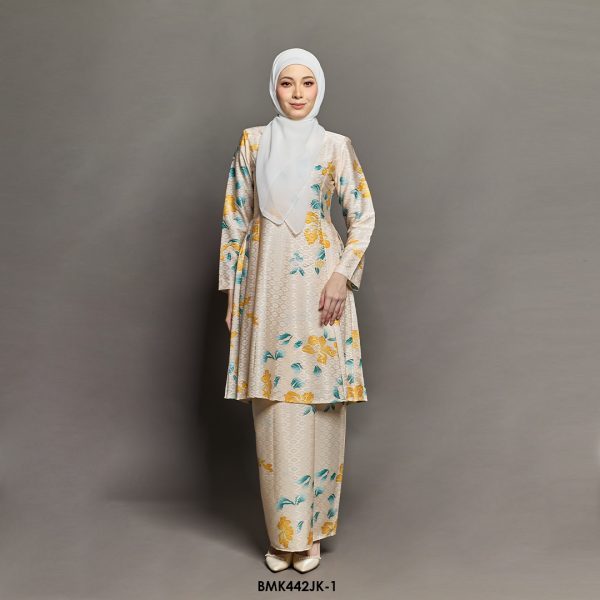 Juliana Kurung Batiq Mia in Yellow (BMK442JK-1)