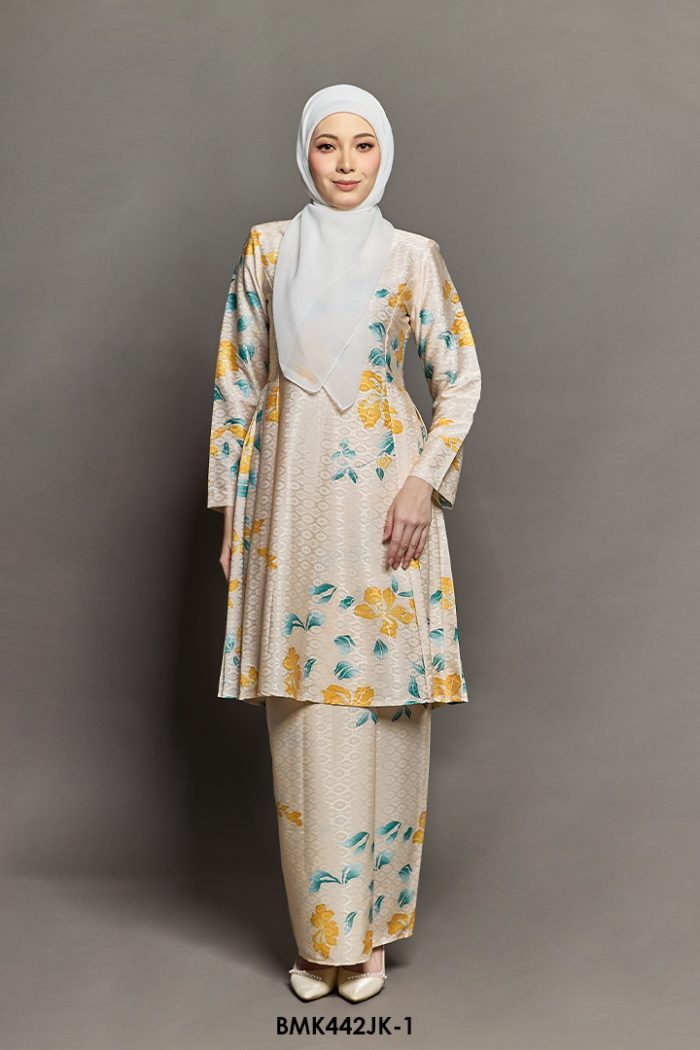 Juliana Kurung Batiq Mia in Yellow (BMK442JK-1)