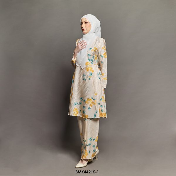Juliana Kurung Batiq Mia in Yellow (BMK442JK-1) - Image 2