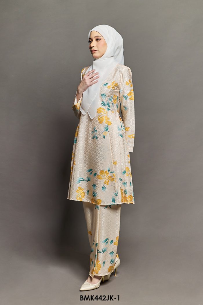 Juliana Kurung Batiq Mia in Yellow (BMK442JK-1)