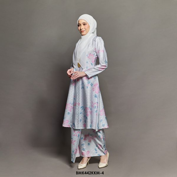 Kebarung Kalthom Batiq Mia in Blue (BMK442KKM-4) - Image 2