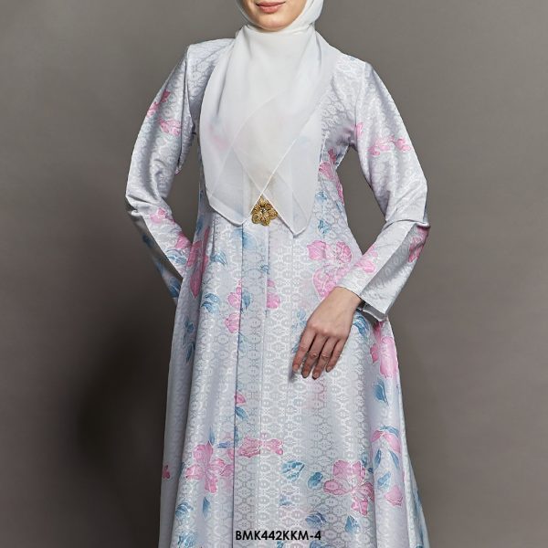 Kebarung Kalthom Batiq Mia in Blue (BMK442KKM-4) - Image 3