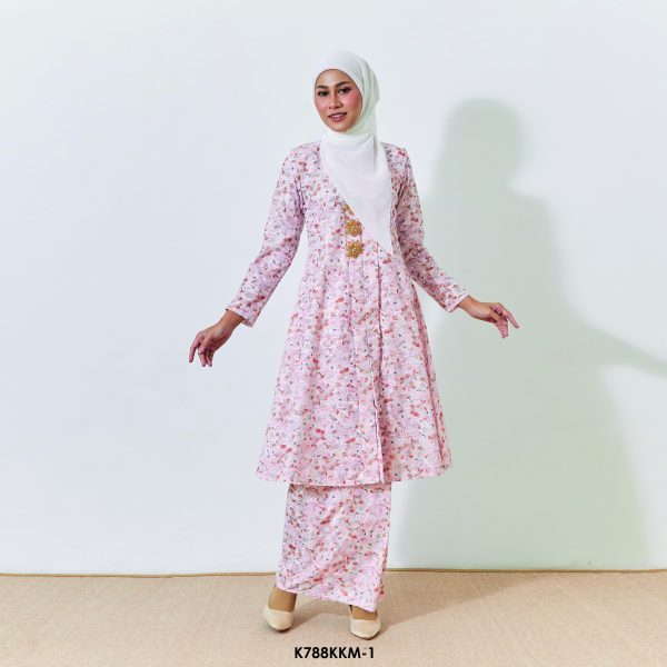 Kebarung Kalthom Sulam in Pink (K788KKM-1)