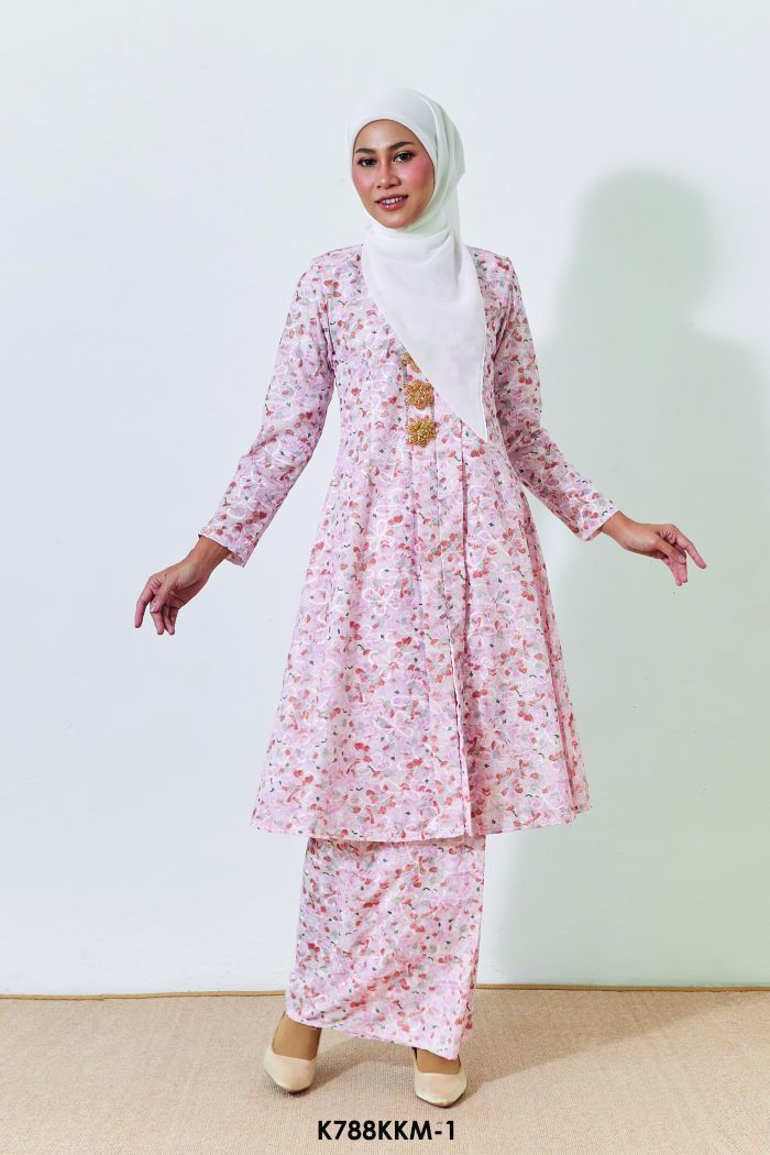 Kebarung Kalthom Sulam in Pink (K788KKM-1)