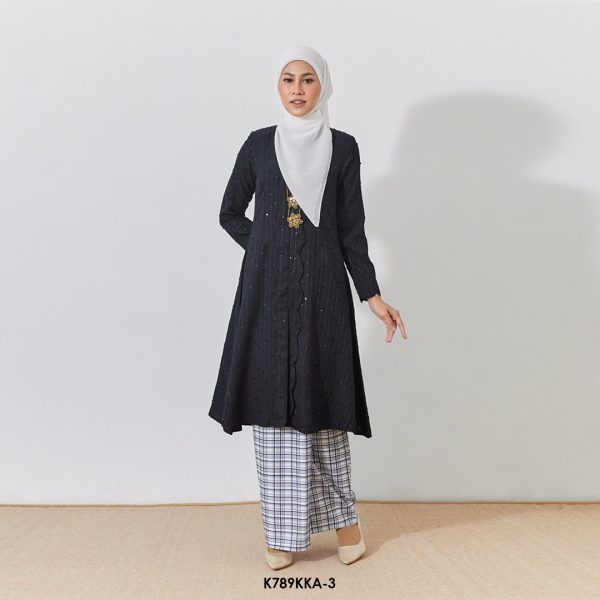 Kebarung Anggerik in Black (K789KKA-3)