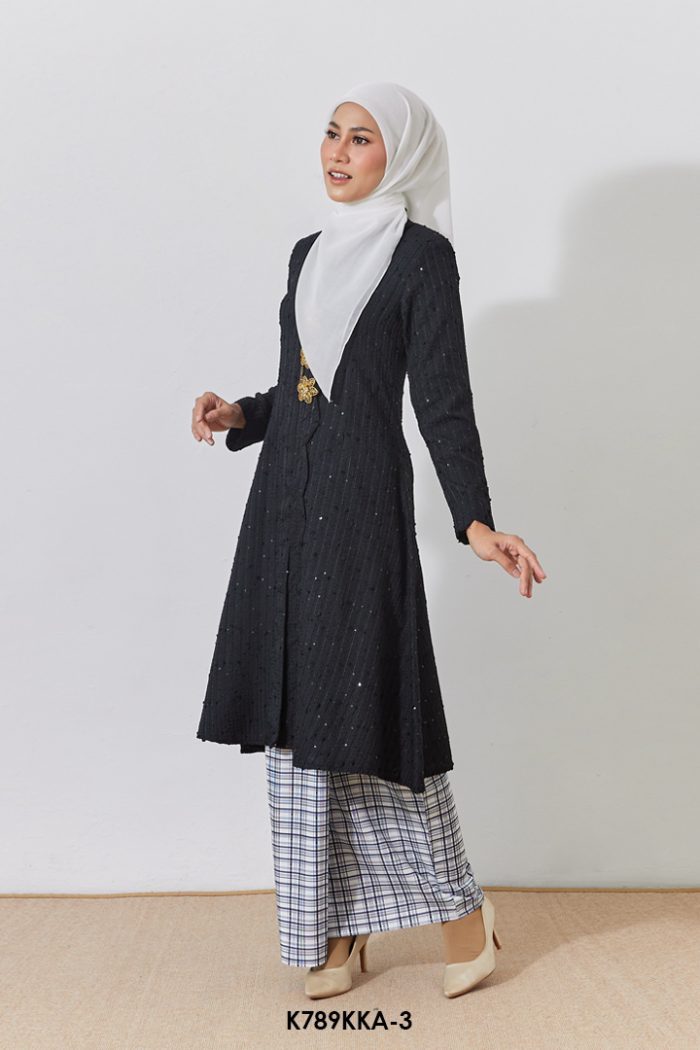 Kebarung Anggerik in Black (K789KKA-3)