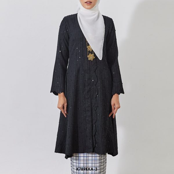 Kebarung Anggerik in Black (K789KKA-3) - Image 4