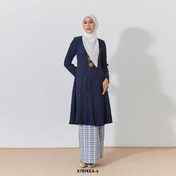 Kebarung Anggerik in Dark Blue (K789KKA-6)
