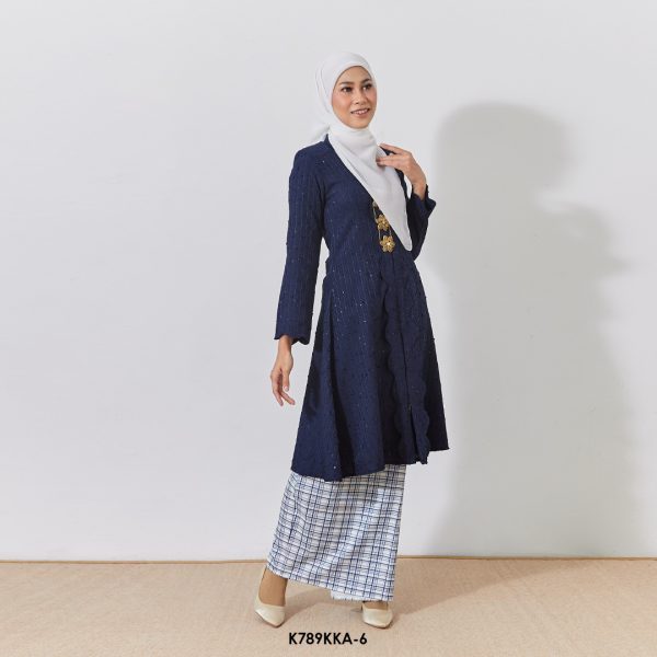 Kebarung Anggerik in Dark Blue (K789KKA-6) - Image 4