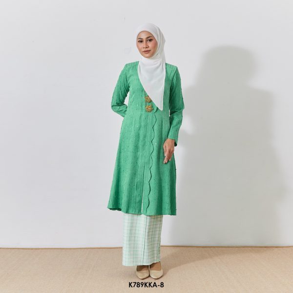Kebarung Anggerik in Seafoam Green (K789KKA-8)
