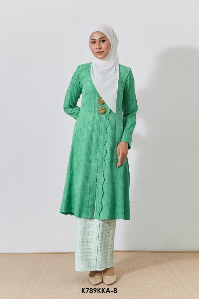 Kebarung Anggerik in Seafoam Green (K789KKA-8)