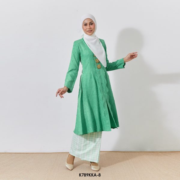 Kebarung Anggerik in Seafoam Green (K789KKA-8) - Image 2