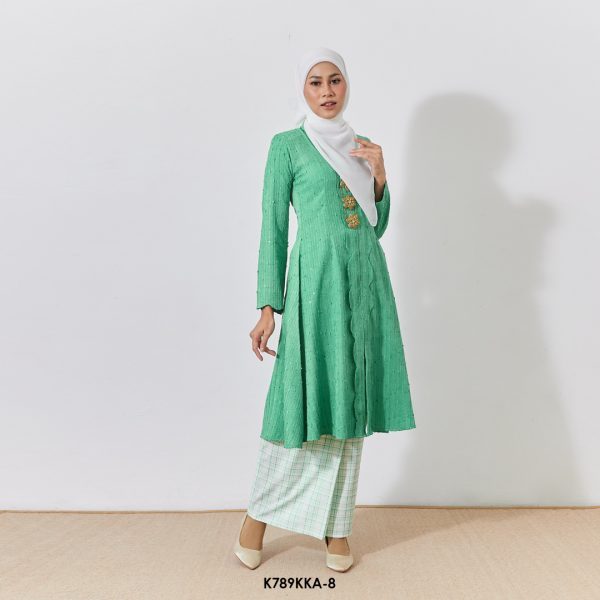 Kebarung Anggerik in Seafoam Green (K789KKA-8) - Image 4
